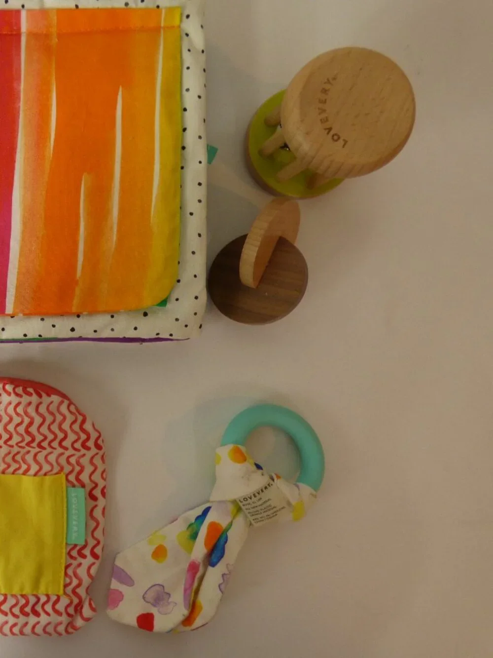 Lovevery Toys from The Charmer Play Kit, Months 3-4+